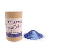 Kiddicraft tube paillettes végétales 5g - Bleu