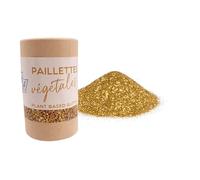 Kiddicraft tube paillettes végétales 5g - Or