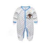 Kiddiezoom bébé garçon Barboteuse Grenouillère Outfit Infant Body Pyjama Petit singe Ceinture Babe Ange Innocent Vêtements