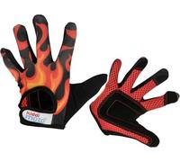 Kiddimoto Flame Gants de vélo antidérapants pour enfants, garçons et filles, meilleurs gants de vélo pour tout-petits de 2 à 10 ans, gants de cyclisme pour jeunes sports comme le VTT, le BMX, le VTT