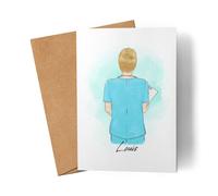 Kiddle-Design Carte Infirmier Personnalisée Médecin Médecin Infirmier Héros Collègue Amis AMF Médecine Cadeau avec Nom Professionnel