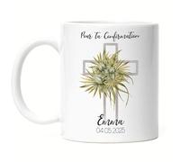 Kiddle-Design Confirmation Mug Garçon Fille Cadeau de Confirmation Personnalisé Cadeau d'argent Proverbes Félicitations pour la Confirmation