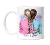 Kiddle-Design Meilleures amies Tasse personnalisée BFF Amis Sœurs Cadeau Amitié Mug Amitié à personnaliser soi-même