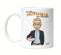 Kiddle-Design Mug personnalisé pour enseignant | Cadeau d'adieu et de remerciement parfait | Pour les professeurs de t les diplômés de l'enseignement