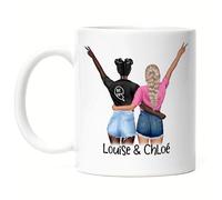 Kiddle-Design Tasse de meilleure amie - Cadeau personnalisé pour copines BFF sœur mère à personnaliser - Personne préférée - Best Friend