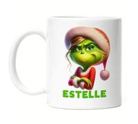 Kiddle-Design Tasse personnalisée Anti Noël Tasse de Noël Drôle avec nom Noël Saint-Nicolas Fun Idée cadeau pour femmes