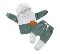 KIDDLETOWN Ensemble de vêtements pour bébé garçon, sweat - shirt, pantalon long, Sweatshirt et Jogging Pantalons pour 3-24 Mois, Automne Printemps Tenues