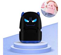Kiddo - Tampon personnalisé pour enfant - En textile - Petit cadeau pour enfants - Noir