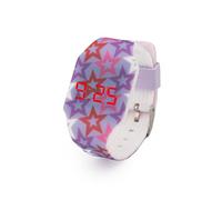 Kiddus Digital LED Montre pour Filles, garçons, Ados. Batterie Japonaise de Longue durée remplaçable. Montre-Bracelet en Silicone. Facile à Lire et à Apprendre l’Heure. KI10212 Points
