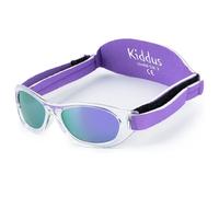 Kiddus Lunettes de Soleil Bébé 6-18 Mois, pour Fille et Garçon, Filtre UV400 CAT 3, Protection 100% UVA UVB, Sans BPA, Bande Ajustable, Légères