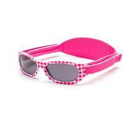 Kiddus Lunettes de Soleil Bébé 6-18 Mois, pour Fille et Garçon, Filtre UV400 CAT 3, Protection 100% UVA UVB, Sans BPA, Bande Ajustable, Légères