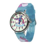 Kiddus Montre Bracelet Éducative pour Enfants. Analogique avec Exercices. Mécanisme en Quartz Japonais