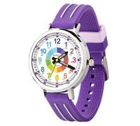 Kiddus Montre Éducative pour Enfants, Montre Bracelet Analogique pour Garçon et Fille à partir de 5 Ans, 3ATM et 5ATM, Première Montre avec Heures et Minutes, Cadeau Apprentissage pour Enfant