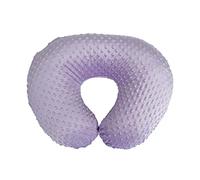 KiddyKlouds Housse de coussin d'allaitement Tissu Minky lavande