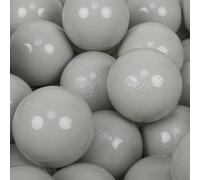 KiddyMoon 50 Balles/7Cm Balles Colorées Plastique pour Piscine Enfant Bébé Fabriqué en EU, Vert De Gris