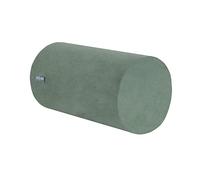 KiddyMoon Element Velours Aire De Jeux en Mousse pour Enfants avec Housse Lavable Soutient L'Intégration Sensorielle Et La Motricité Design Adapté À Tout Intérieur, Élément Rouleau, Vert Forêt