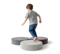 KiddyMoon Ensemble 3 Modules en Mousse pour Enfants pour Chambre d'enfant