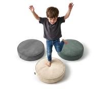 KiddyMoon Ensemble 3 Modules en Mousse pour Enfants pour Chambre d'enfant