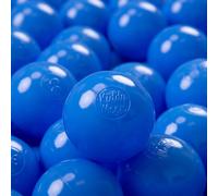 KiddyMoon Kids 700 ∅ 7 cm Play Ball Balls for Kids Plastic Bath Balls EU, Blue