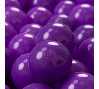 KiddyMoon Kids 700 ∅ 7 cm Play Ball Balls for Kids Plastic Bath Balls EU, Purple