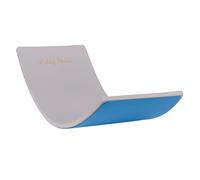 KiddyMoon Planche d'équilibre en bois pour enfants, jouet Montessori pour enfants, équilibre, jouet en bois pour enfants, planche d'équilibre Planche d'équilibre, feutre gris/bleu