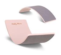 KiddyMoon Planche D'équilibre Pour Enfants Planche À Balancer Montessori, Rose
