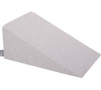KiddyMoon Terrain de jeu en mousse souple pour enfants avec obstacles souples, fabriqué dans l'UE, Element Half Shaft, Light grey
