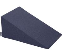 KiddyMoon Terrain de jeu en mousse souple pour enfants avec obstacles souples, fabriqué dans l'UE, Element Half Shaft, Dark blue