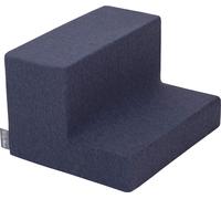 KiddyMoon Terrain de jeu en mousse souple pour enfants avec obstacles souples, fabriqué dans l'UE, Element Grades, Dark blue
