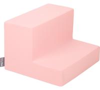 KiddyMoon Terrain de jeu en mousse souple pour enfants avec obstacles souples, fabriqué dans l'UE, grades élémentaires, rose
