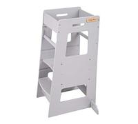 KiddyMoon Tour D’Apprentissage/D’Observation Montessori ST-003 Kitchen Helper, Gris