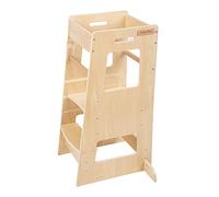 KiddyMoon Tour D’Apprentissage/D’Observation Montessori ST-003 Kitchen Helper, Naturelle