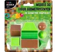 KIDEA 3D Geometry B Creative Figure Set - Découvrez le monde de la fantaisie et de la créativité ! Idéal pour les petits artistes et les amateurs de jeux créatifs.