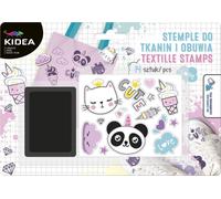 Kidea creative fabric and footwear decoration stamp set - donnez vie à vos créations et donnez-leur un style unique