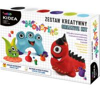 KIDEA Creative Monster Set - Créez, jouez et découvrez un plaisir sans fin avec la pâte à modeler autodurcissante Parfait pour les petits artistes et leur imagination