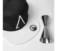 Kidia Jigger Équipement Barman Set Cocktail Doseur Kit Barman Professionnel Mesure Graduée pour Set Barman Verres Shaker Cocktail Accessoires Bar Barman Kit Gin Tonique Whisky (Geometric)