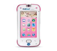 VTech - Smartphone pour enfant KidiCom Max - Évolutif, résistant, sécurisé, photo - Rose