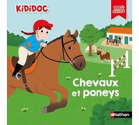 Kididoc : Chevaux et poneys - Livre documentaire animé - Dès 5 ans