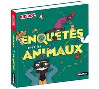 Anne-Sophie Baumann – Kididoc : Enquête chez les animaux – Livre animé avec volets et pop-up – Cartonné