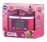VTech - KidiSecrets, Ma Boîte à Bijoux Rose, Coffre-Fort Secret 8 en 1 avec Code, Enceinte, 9 Jeux, Jouet Électronique Sons et Lumières, Cadeau Enfant de 4 Ans à 10 Ans - Contenu en Français