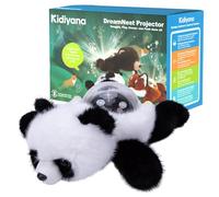 Kidiyana Doudou interactif avec aide à l'endormissement de bébé, peluche et projecteur de ciel, musique de sommeil et sons de la nature, capteur de mouvement et de vin, rechargeable, premier cadeau à