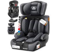 KIDIZ® Siège auto i-Size R129 100-150 cm jusqu'à 12 ans - Siège auto pour enfant groupe 1/2/3 sans Isofix, siège enfant grand, harnais 5 points, appuie-tête réglable en hauteur, rehausseur auto