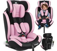 KIDIZ® Siège auto pour enfants avec Isofix groupe 1+2+3 9-36 kg Ceinture de sécurité à 5 points, Siège auto, siège pour enfants, Appuie-tête réglable | Rehausseur évolutif 1-12 ans, stable et sûr