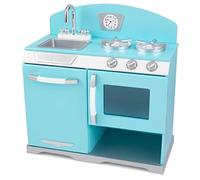 KidKraft - 53252 - Jeu d'imitation - Cuisine - Réchaud Rétro - Bleu