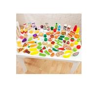 Kidkraft - 63330 - ensemble de repas - tasty treat - 105 pièces - multicolore