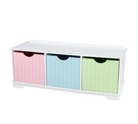 Kidkraft Banc De Rangement Nantucket - Pastel Multicolore