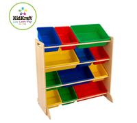Kidkraft Meuble Avec Bacs De Rangement Primaires Multicolore