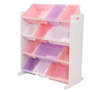 KIDKRAFT - Meuble de rangement enfant avec casiers - pastel