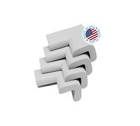 KidKusion 4 pack off white Toddler Corner Cushions, Off White