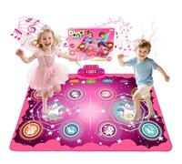 kidmance Jouet Fille 3 Ans, Tapis de Danse Musical avec Affichage LED & Mode Bluetooth - 5 Modes et 9 Niveaux de Difficulté, Cadeau d'anniversaire de Noël pour Garçons Filles de 3 4 5 6 7+